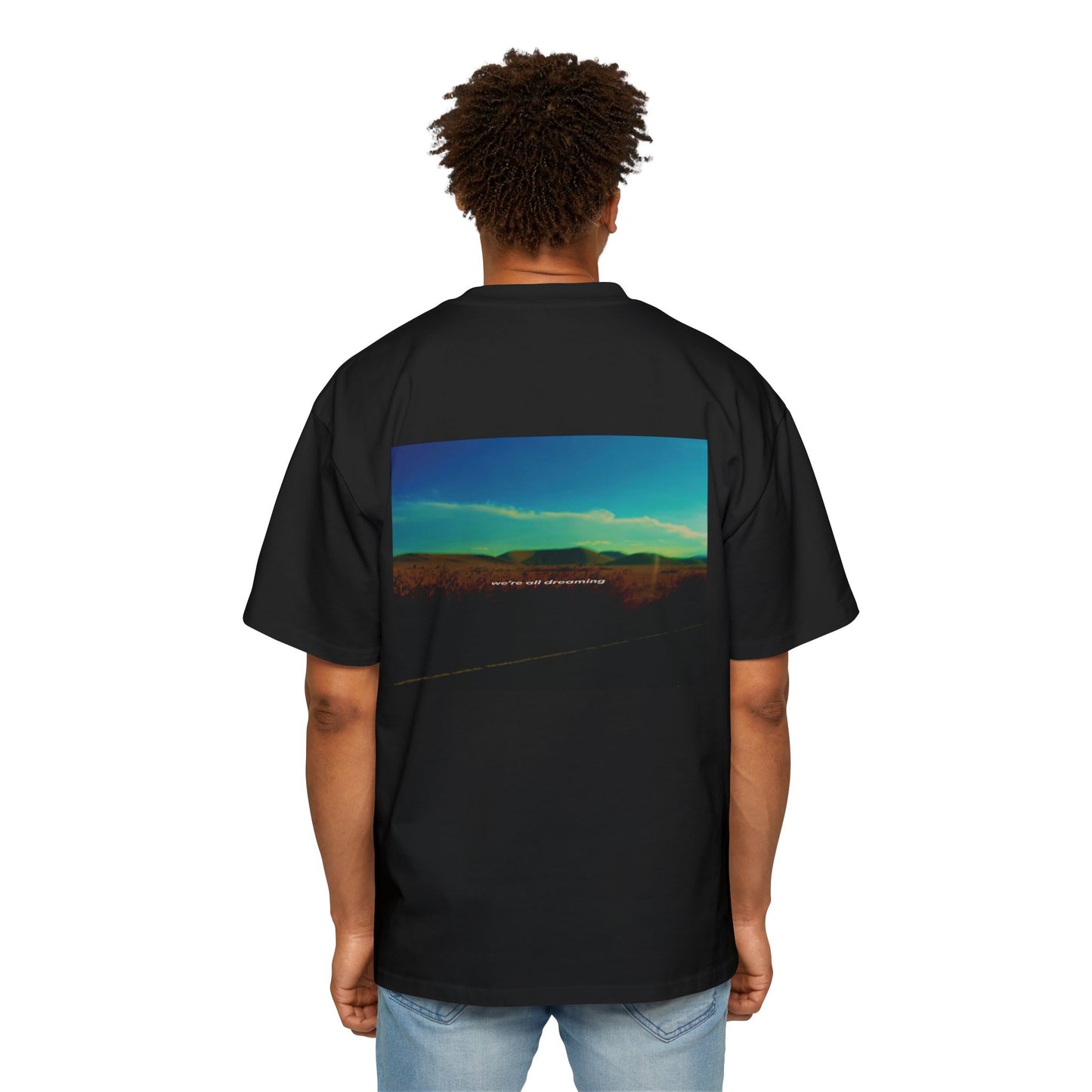 "dreaming" heavy oversized tee